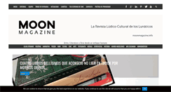 Desktop Screenshot of moonmagazine.info